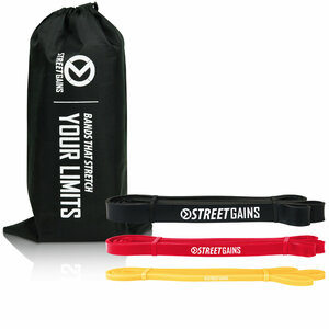 One Arm Pull Up Pack - Resistance Fitness Bands | StreetGains® One Arm Pull Up Pack - Resistance Fitness Bands | StreetGains®