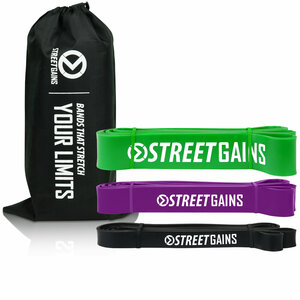Pull Up Pack - Resistance Power Bands - Inclusief Draagtas | StreetGains® Pull Up Pack - Resistance Power Bands - Inclusief Draagtas | StreetGains®