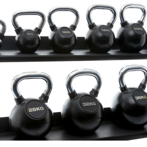 Kettlebell Chrome Rubber | Muscle Power® Kettlebell Chrome Rubber | Muscle Power®