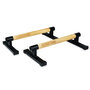 Houten Parallettes - Laag | StreetGains&reg;