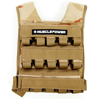 Gewichtsvest 30KG Camo | Muscle Power® Gewichtsvest 30KG Camo | Muscle Power®