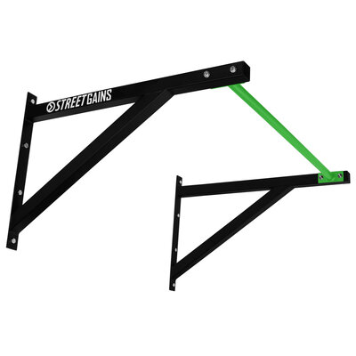 Optrekstang Straight Grip Pull Up System Groen | StreetGains® Optrekstang Straight Grip Pull Up System Groen | StreetGains®