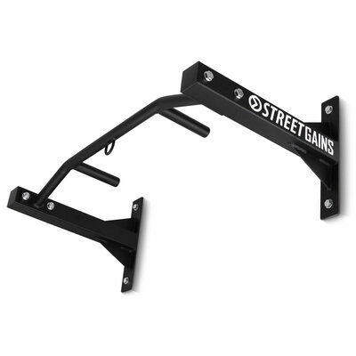 Compact Grip Pull Up Bar Systeem - Muurmontage | StreetGains® Compact Grip Pull Up Bar Systeem - Muurmontage | StreetGains®