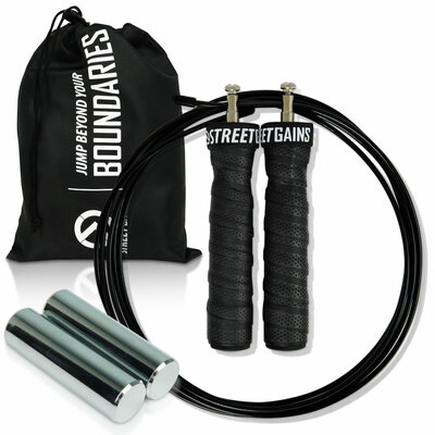 Speed Rope Springtouw Survival Verzwaard | StreetGains® Speed Rope Springtouw Survival Verzwaard | StreetGains®