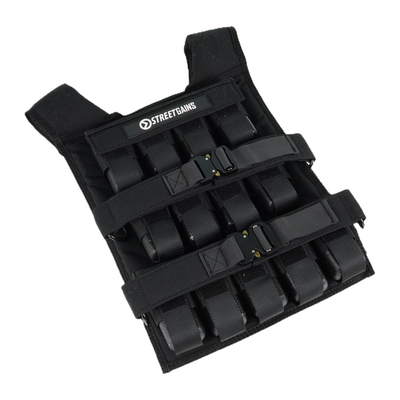 Gewichtsvest 40KG Zwart – Inclusief Gewichten | StreetGains®