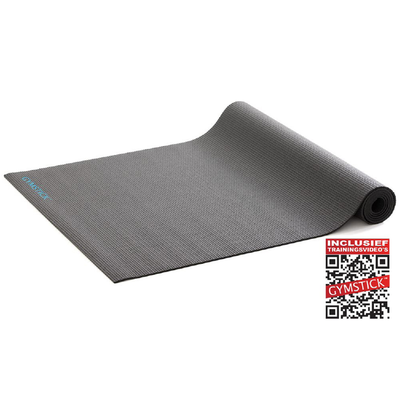 Active Fitnessmat Zwart 4MM | Gymstick® Active Fitnessmat Zwart 4MM | Gymstick®