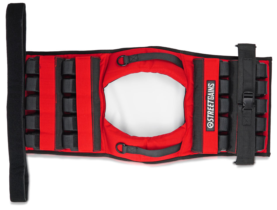 Gewichtsvest 20KG Rood | StreetGains®