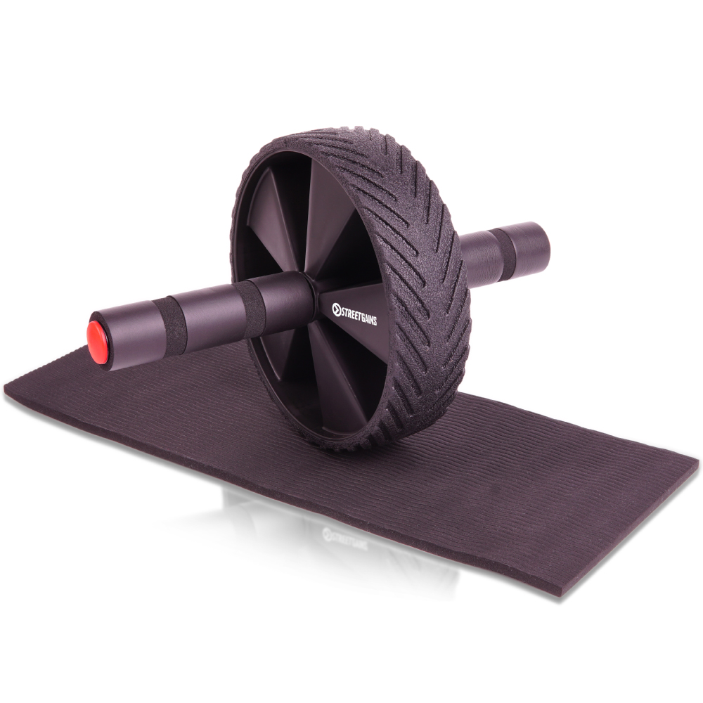 Ab Wheel Buikspierwiel - Inclusief Knie Mat | StreetGains®