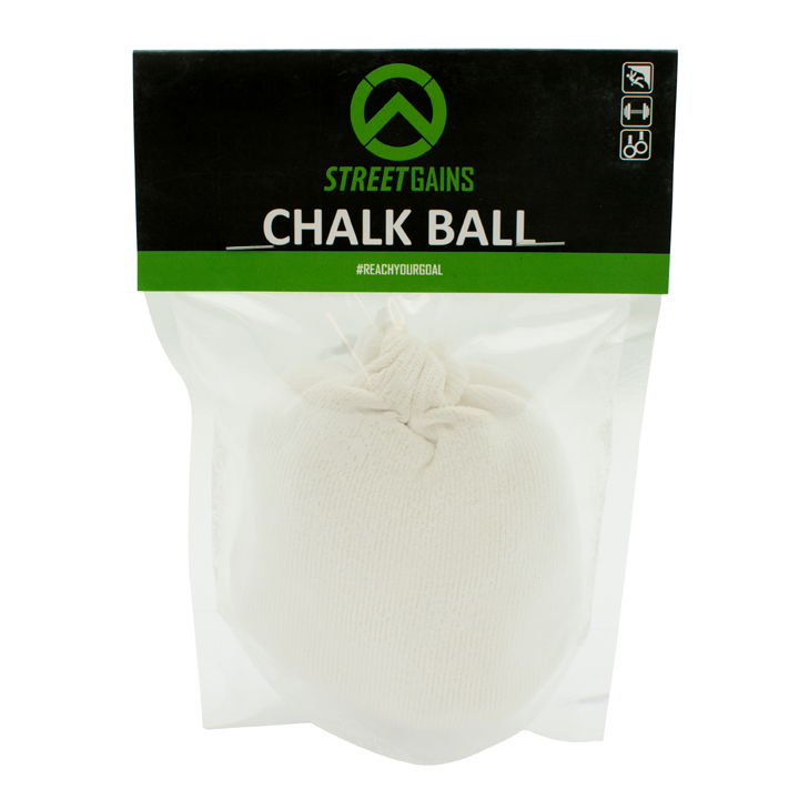 StreetGains® Chalk Ball 56GR - Premium Magnesium voor Boulderen, Calisthenics & Gewichtheffen